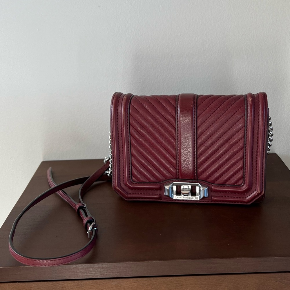 Rebecca Minkoff Quilted Chevron Crossbody Bag